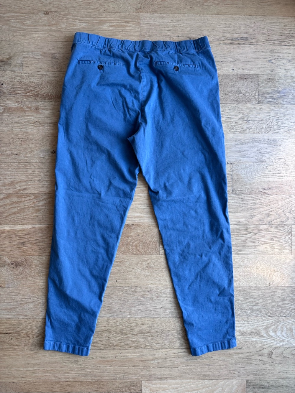 Bonobos Blue Drawstring Pants - Picture 2 of 3